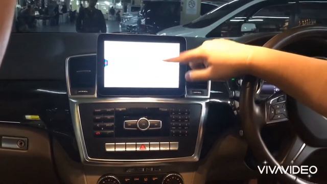 Head unit android mercedes benz ML 2017 GPS and listen music смотреть онлайн