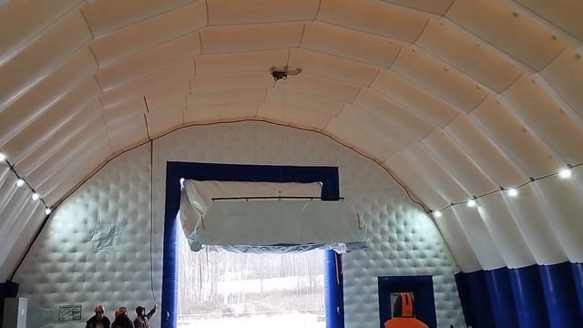 Пневмоангар для ООО АГМК АО ТД Полиметалл 19,0х33,5х9,7