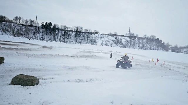 ЛЕДОВЫЕ ГОНКИ на квадроциклах Воронеж #квадроциклы #brp #offroad #aodes #cfmoto