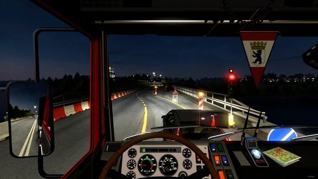 Euro Truck Simulator 2|Рейс №12|VOLVO F12|RusMap 1.8|Осташков-Юхнов|Руль Logitech GT