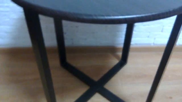 Круглый журнальный стол, стиль LOFT. смотреть онлайн