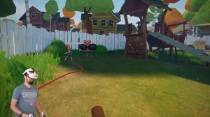 ВСТРЕТИЛ СОСЕДА В ВИАРЕ! Hello Neighbor VR: Search and Rescue /Часть 1/