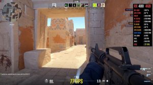 Counter Strike 2 Test on RX 480 4gb - All Setting - 1080p