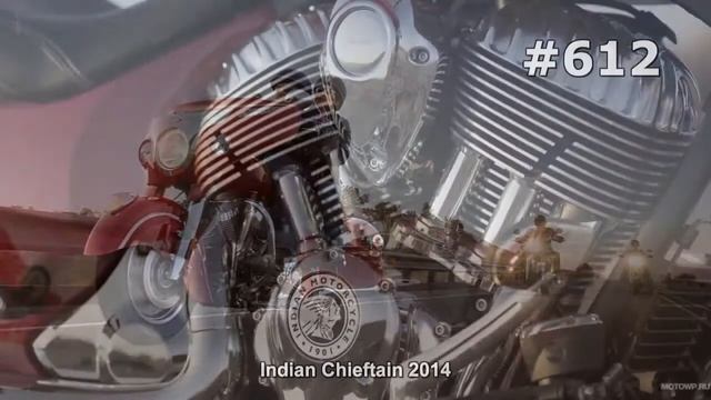 #612. Самый классный мотоцикл Indian Chieftain 2014 смотреть онлайн