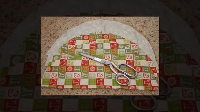 Новогодние салфетки своими руками елка из ткани смотреть онлайн