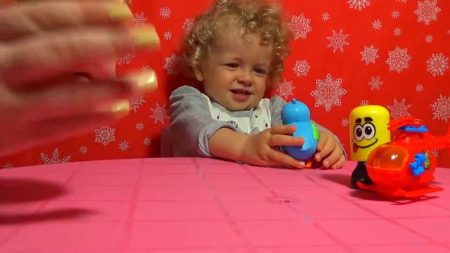 Игрушки заводные Игрушка птичка жабка смайлик крабик вертолет Clockwork toys Веселые игрушки смотреть онлайн