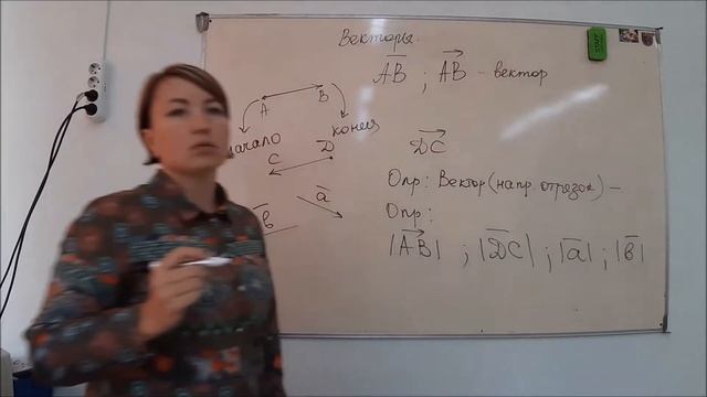 Векторы. Коллинеарность векторов.