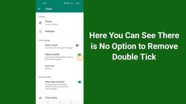 WhatsApp No Double Tick | How to Remove Double Tick on WhatsApp Message (2023) | смотреть онлайн
