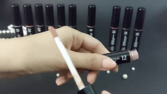 Натуральная жидкая помада для губ SIBERINA 12 - Нюдово-бежевый | ЭФФЕКТНЫЙ МАКИЯЖ И УХОД ЗА КОЖЕЙ смотреть онлайн