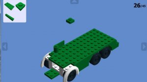 Как сделать фургон из Лего.