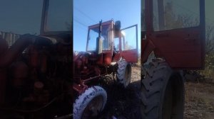 Запуск трактора Т25 после долгого простоя