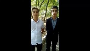 Поздравление с Днем учителя от учащихся 9 а класса МБОУ "Базковская СОШ"