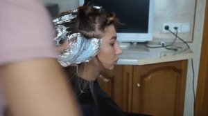 ОТРОСШИЕ КОРНИ И РАСТЯЖКА ЦВЕТА. КОРРЕКЦИЯ ОМБРЕ ДОМА