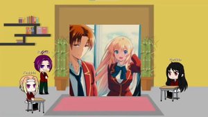 classroom of the elite react to ayanokoji | cote react (Eng/Rus)