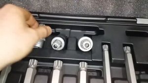 FORCE 4285 Набор головок Сплин Spline socket bit set