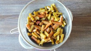 Цукаты из ревеня