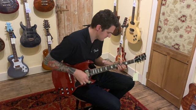 Gibson SG Standard ‘61 Vintage Cherry смотреть онлайн