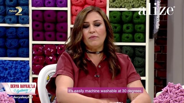 Alize Puffy Fine ile Dekoratif Halı - Decorative Rug with Alize Puffy Fine смотреть онлайн