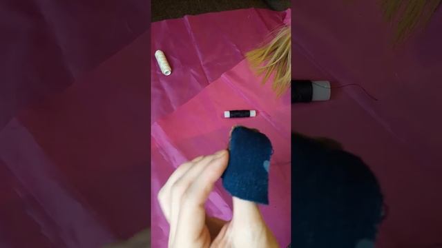 Туфелька для куклы. Шьем обувь кукле. Кукла тыквоголовка. Интерьерная кукла. смотреть онлайн