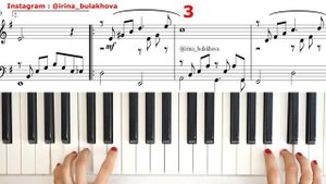 EVOCACION Luis Merlin Piano Music Very beautiful easy simple melody Красивая простая мелодия Пианин