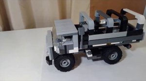 ГАЗ-66 из лего .Обзор .