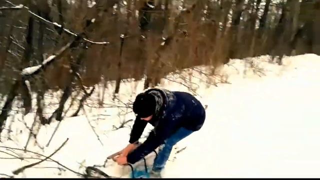 Падения на санках! смотреть онлайн