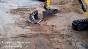 Быстрая смена ковшей мини-экскаваторов Wacker Neuson - EASY-LOCK