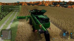 Farming Simulator 22 ➤ Сложный режим • Карта ELMCREEK. Часть 245. Контракт по сбору подсолнуха