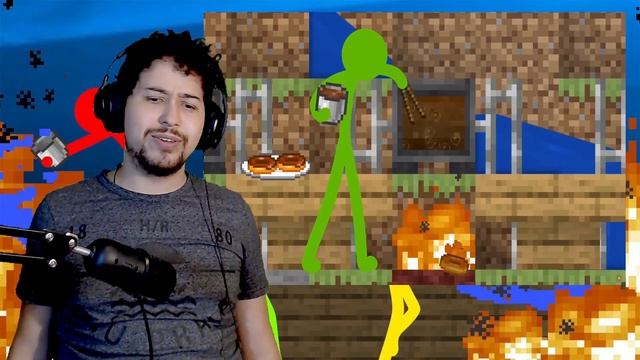 I'M HUNGRY NOW!!! Animation vs. Minecraft Shorts Ep 32 REACTION - A Brazilian Reacts смотреть онлайн