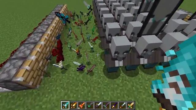 X400 vindicators and x100 swords and x100 armors combined ? смотреть онлайн