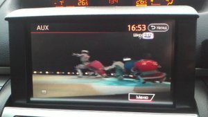 Nissan Skyline 35(2001-2005) модификация штатного аудио/видео оборудования от Xanavi.ru