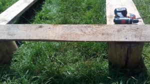 Эстакада разборная для авто на скорую руку.