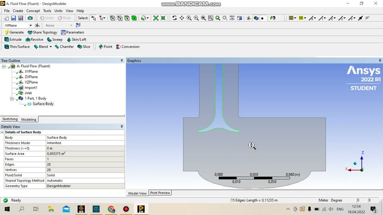 Урок 3. Часть 1. Ansys Fluent Tutorial. Расчет процесса впуска поршневого ДВС