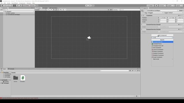 Unity course for beginners 02 - empty GameObject смотреть онлайн