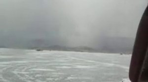 Шок. Сарма страшный ветер на малом море Байкала.