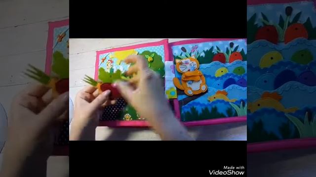 Развивающая книга №7 для Сашеньки Quiet book №7 смотреть онлайн