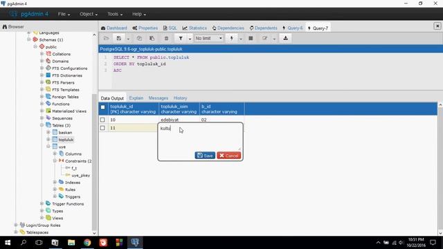 PostgreSQL pgAdmin 4 - Foreign Key 3 смотреть онлайн