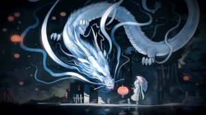 Hatsune Miku и Белый Дракон – Видео Обои