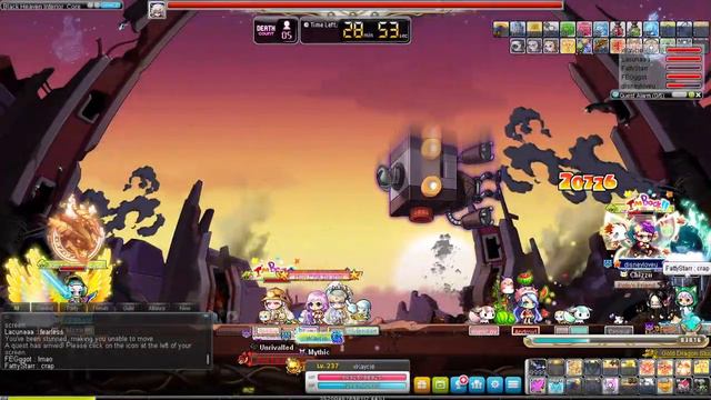 [MapleSEA Aquila] Normal Lotus run with friends, Paladin POV смотреть онлайн