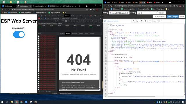 WEB - Button on Changge Javascript Element ID