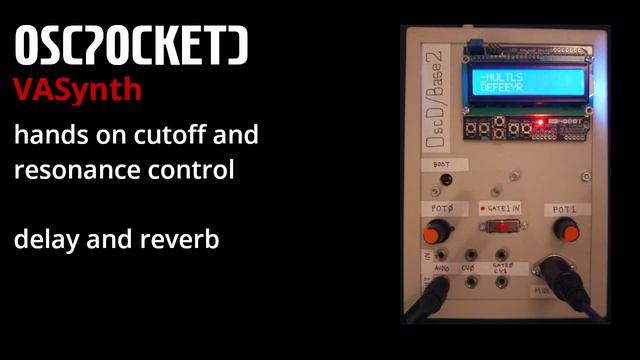 VASynth - a virtual analog MIDI polysynth for the Daisy Seed смотреть онлайн