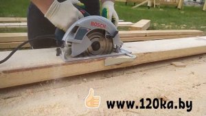 Тест роспуск доски 200*50 ручная циркулярка Bosch GKS 190