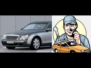 Maybach S57, S62 - диагностика технического состояния