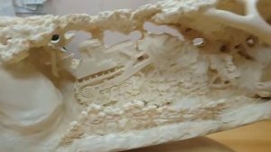 Бивень мамонта резьба по кости и дереву