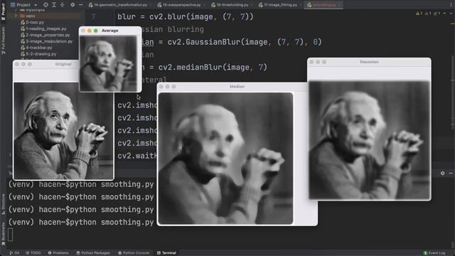 OpenCV with Python | 18-Smoothing Images with OpenCV