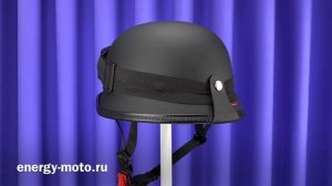 Открытый мотошлем немецкая каска
