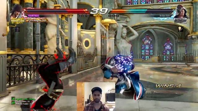 Arslan Ash Steve VS One of the best miguel of US | FT-3 | Online Tekken смотреть онлайн