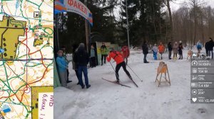 Спортивное ориентирование на лыжах! (Ski-O) - ЧиП города Смоленска, СОК "Факел", классика - 20.02.22