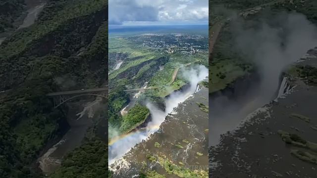 Водопад Виктория. Прогулка на вертолете.