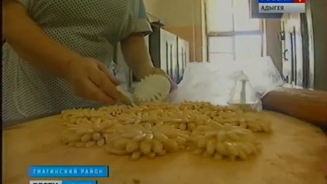 В станице Дондуковской из муки нового урожая испекли праздничный каравай смотреть онлайн